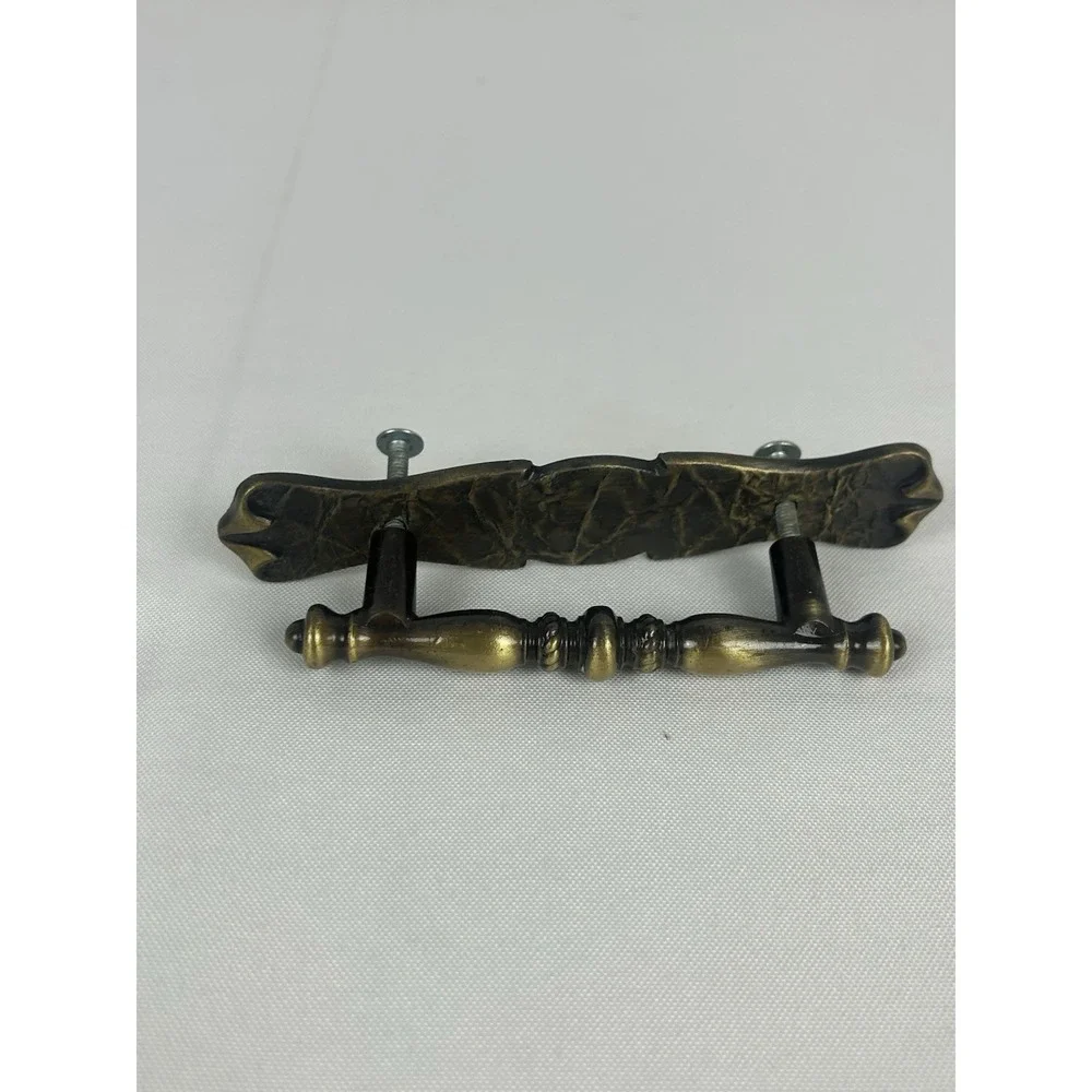Vintage Amerock Carriage House Collection Cabinet Pull Drawer Handle Backplate